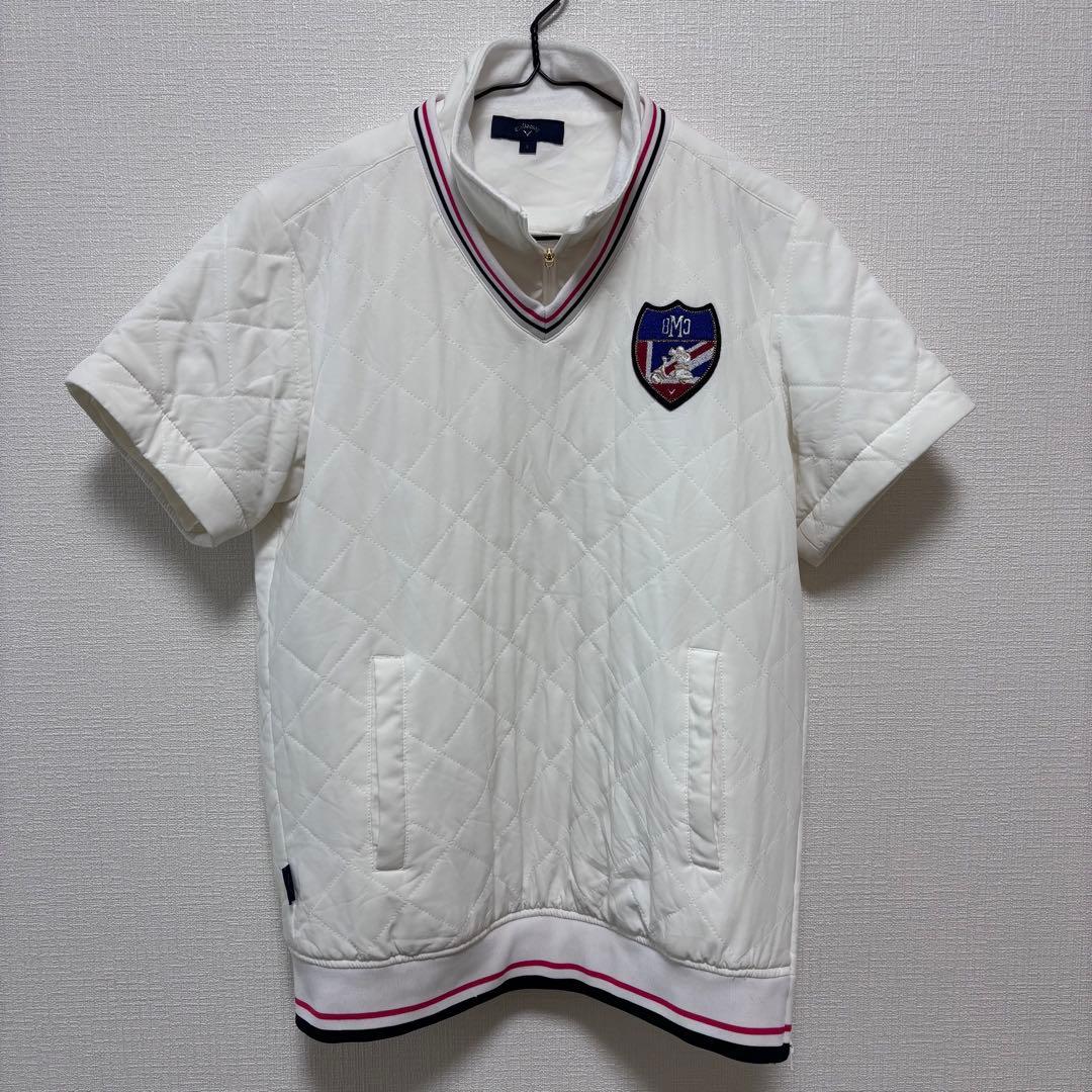 キャロウェイ 長袖ハイネックプルオーバー中綿入り4WAY キルティング