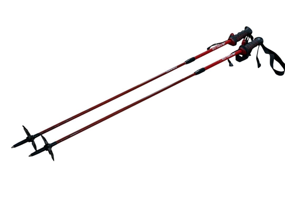 ★お洒落★シナノ　スキーポール ストック 収縮ポール　調整可能　デモ　技術選