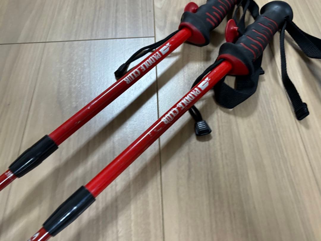 ★お洒落★シナノ　スキーポール ストック 収縮ポール　調整可能　デモ　技術選