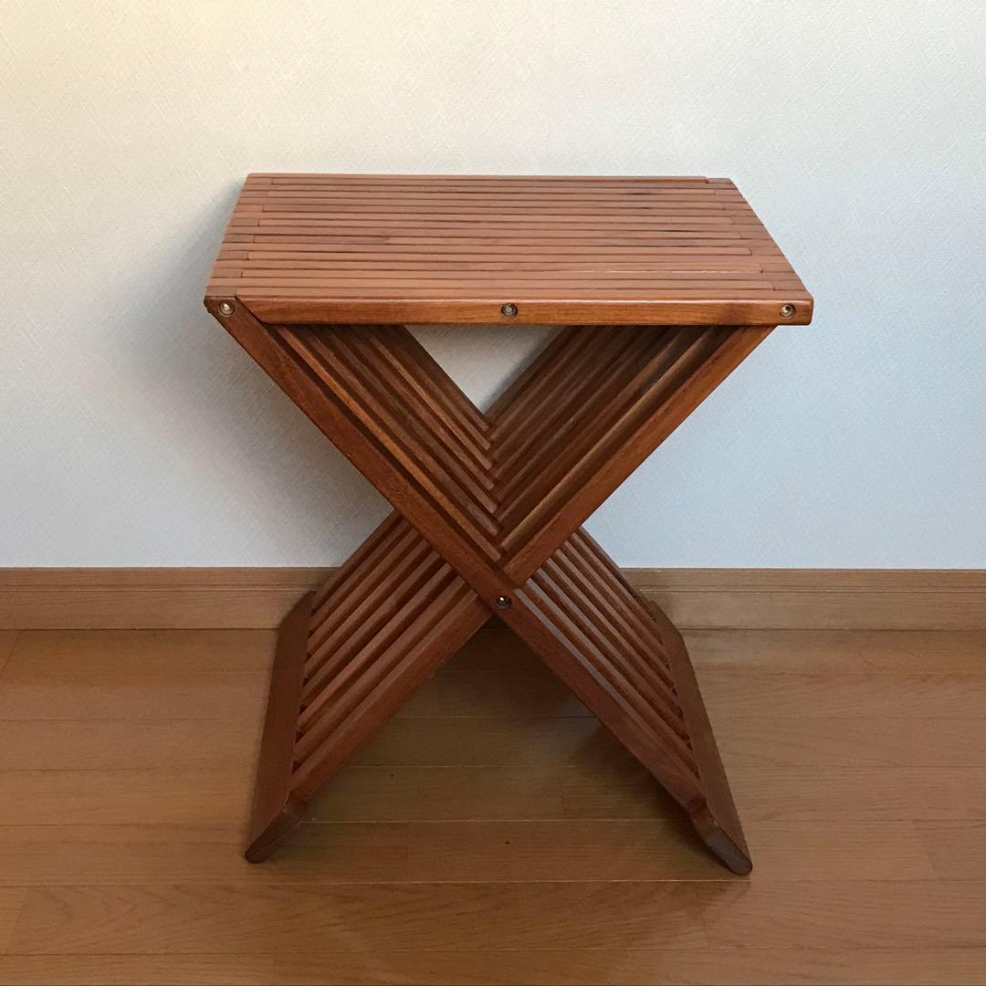 折りたたみ式 木製 スツール Fritz Hansen 椅子 チェア