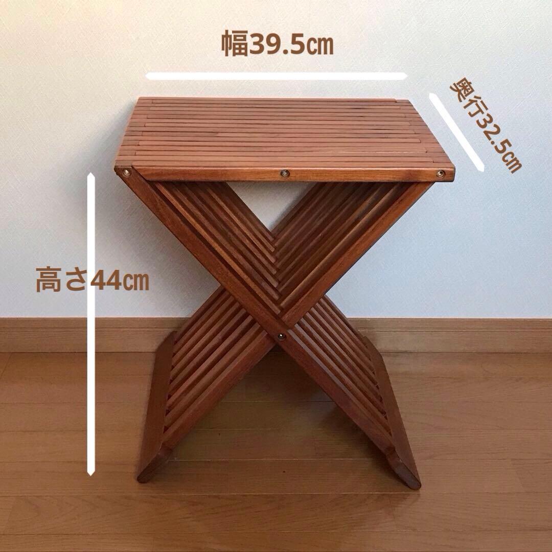 折りたたみ式 木製 スツール Fritz Hansen 椅子 チェア
