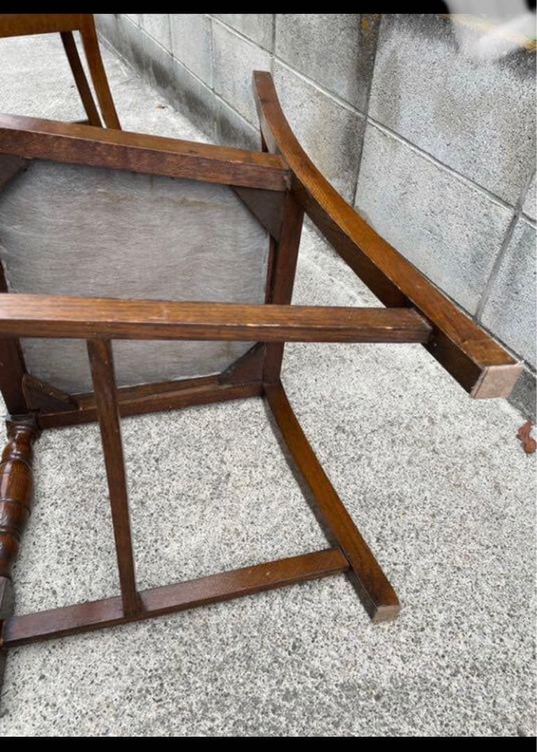 イギリス製　　アンティーク　ダイニング定価48000 チェア　定価480001️⃣