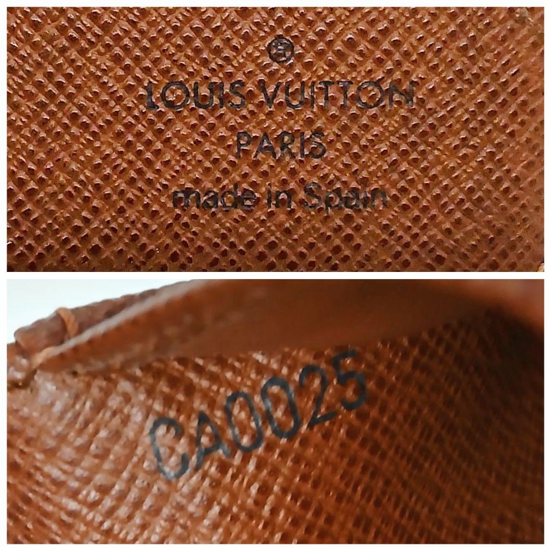 ★良品★ルイヴィトン モノグラム ポルトビエ 6 カルト クレディ★二つ折り財布