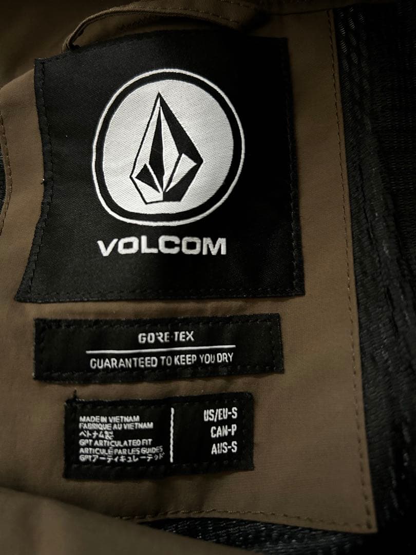 volcom rain gore-tex ボルコム　ビブ　パンツ