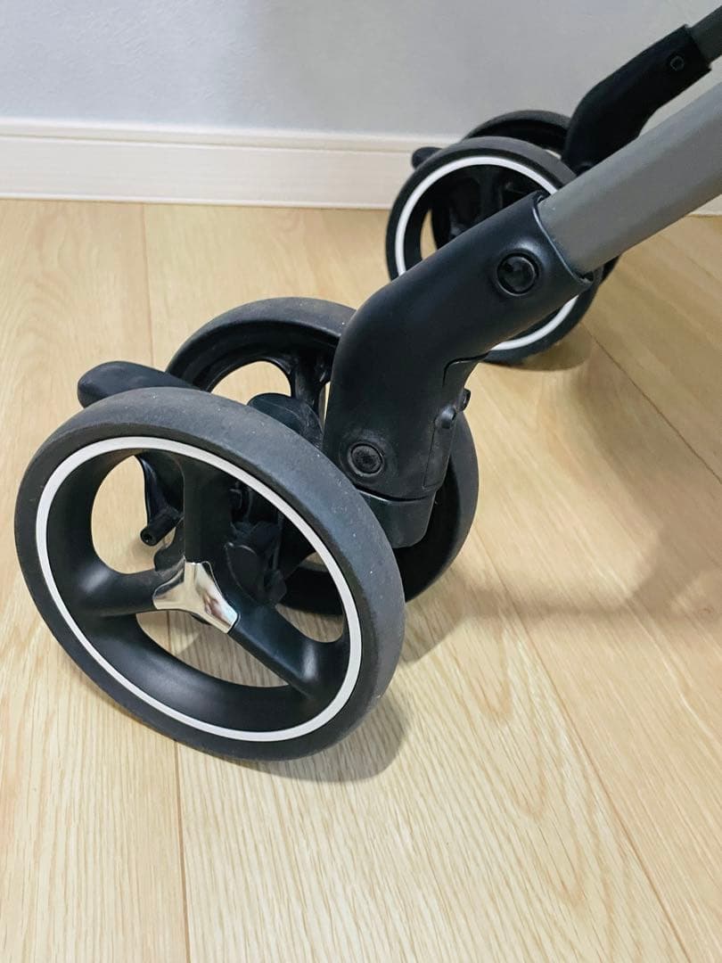 Aprica ベビーカー クルリー 軽量 A型 GR2129308 グレー　美品