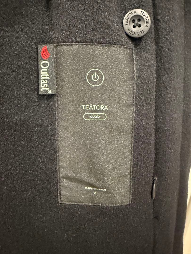 ジャケット・アウター TEATORA DEVICE COAT BLACK