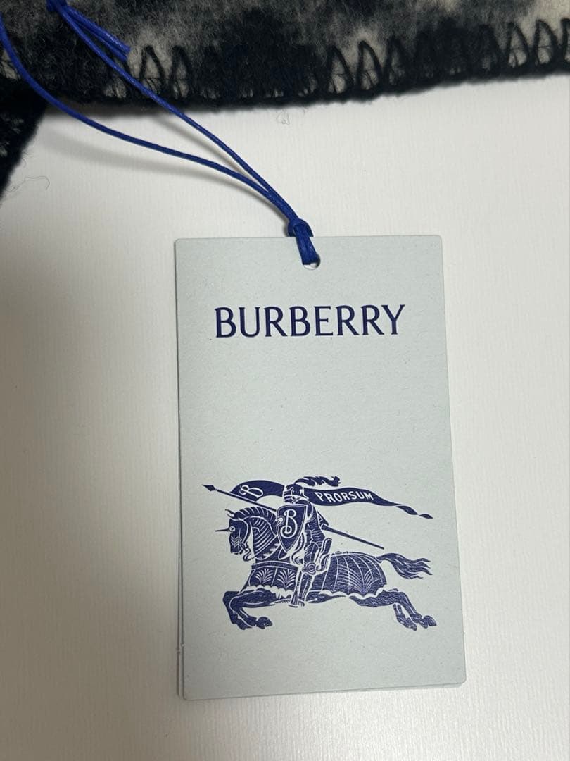 Burberryチェック ウールスカーフ