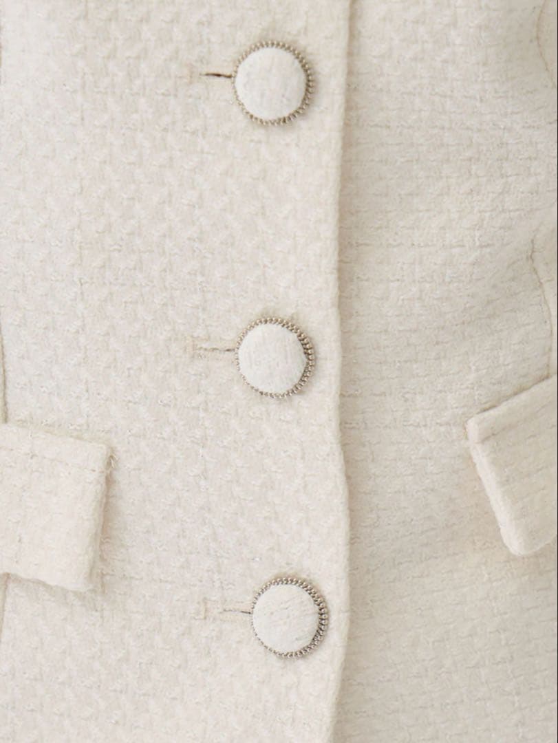 ボンディングツイードオフショルチュニック　完売品　Darich