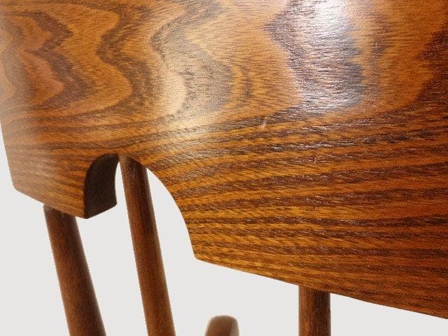 飛騨産業キツツキ　木製　ロッキングチェアー　再塗装済　ＵＳＥＤ