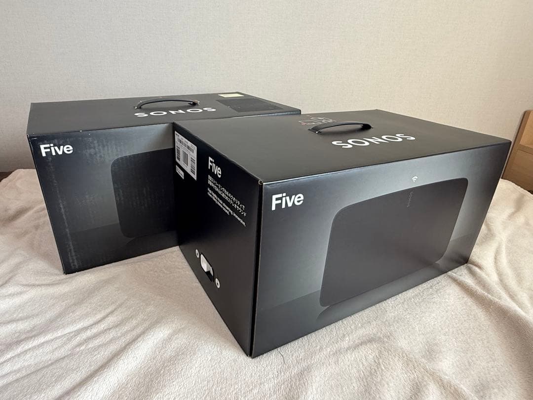 【美品】Sonos Five 2台セット 元箱付き