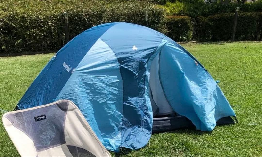 モンベル クロノスドーム2 青