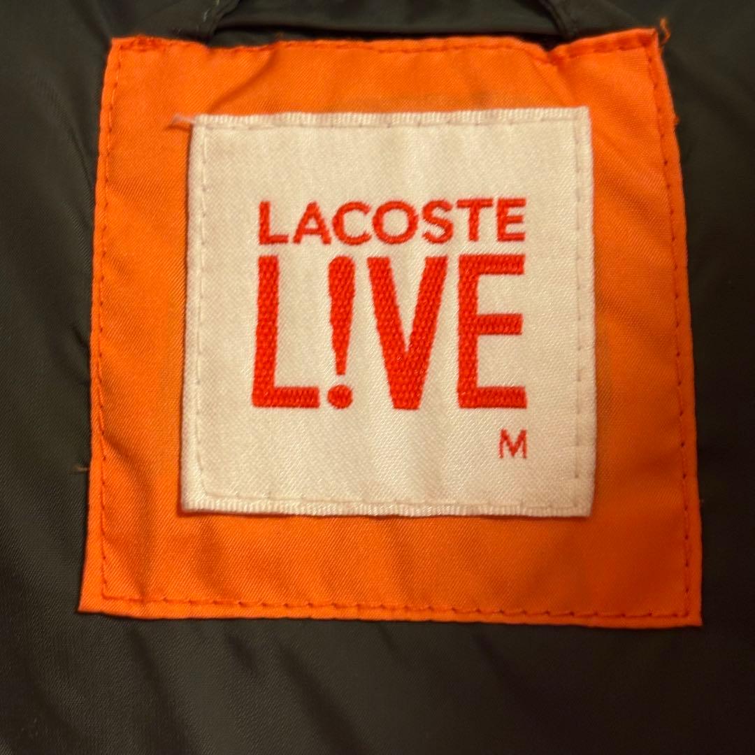 セール!LACOSTE ラコステ オレンジ 極暖ダウンジャケット M美品 防寒