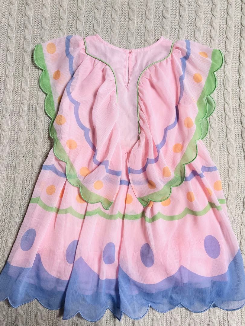 新品　ステラマッカートニーキッズ バタフライワンピース　6Y /定価4万円以上