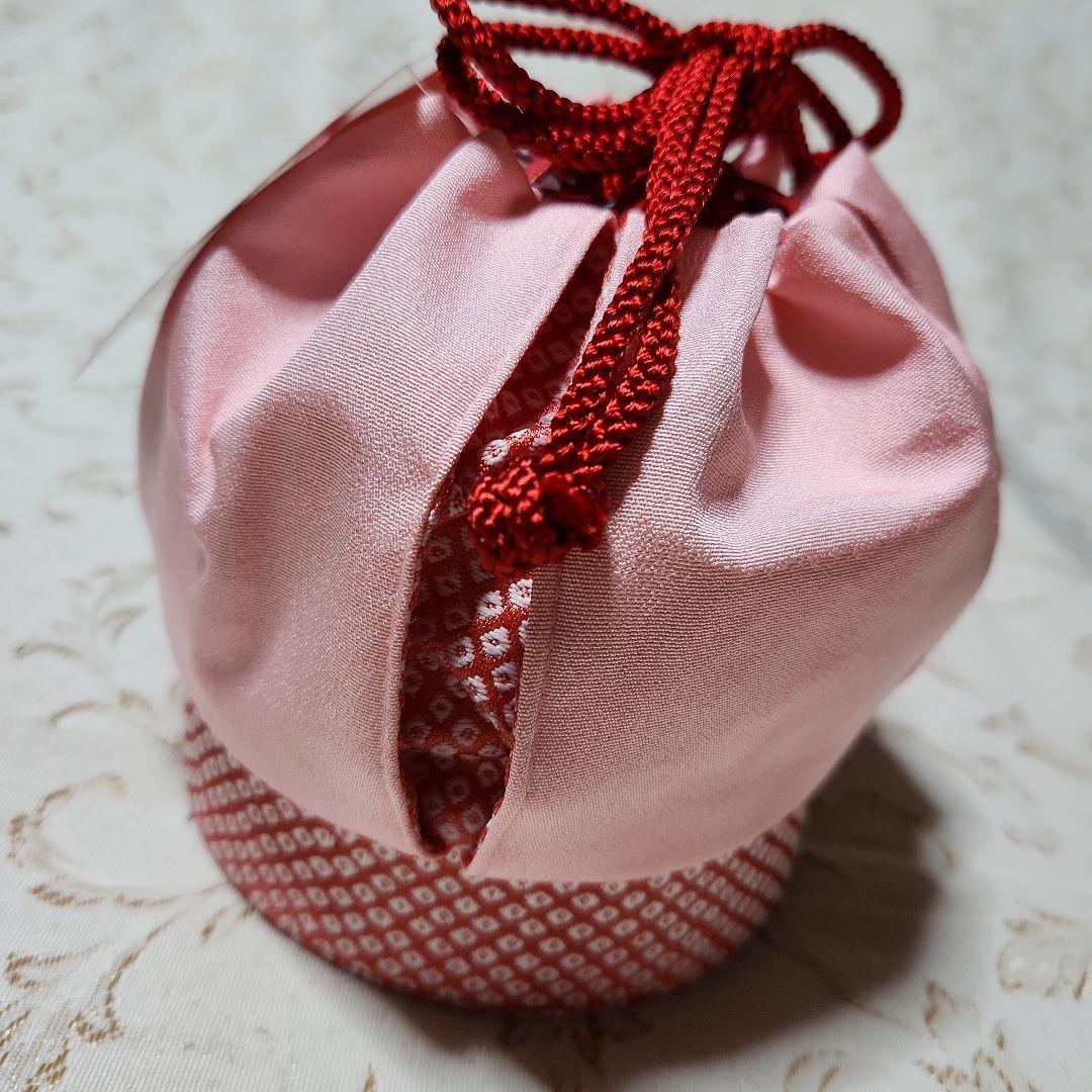 #695 ( 未使用品) 七五三  お正月  草履と巾着  18cm