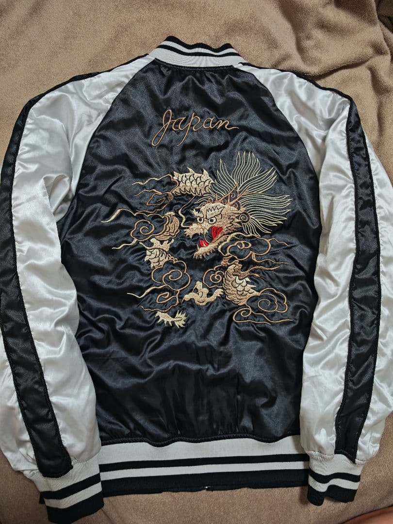 ALPHA INDUSTRIES MA-1 スカジャン 龍日本限定vintage