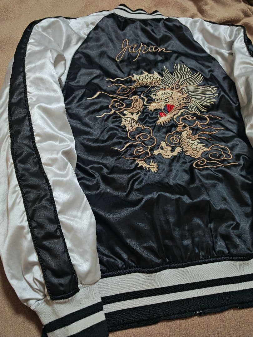 ALPHA INDUSTRIES MA-1 スカジャン 龍日本限定vintage