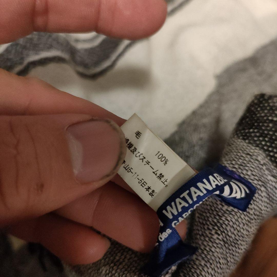 54 ジュンヤワタナベコムデギャルソン　大判スカーフ　バンダナ