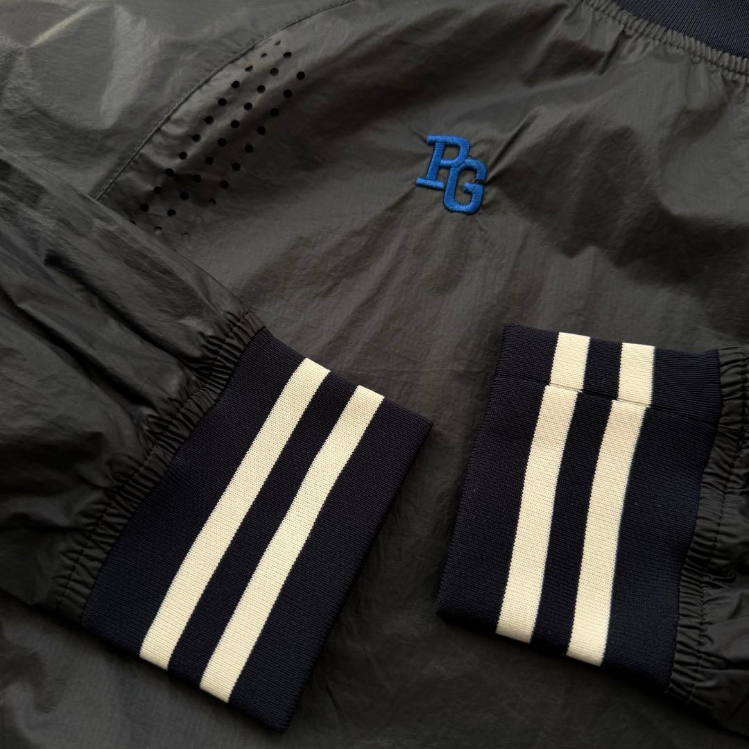 PERTEX素材　パーリーゲイツ　ジャケット　スニード　紺　M〜L相当　ブルゾン