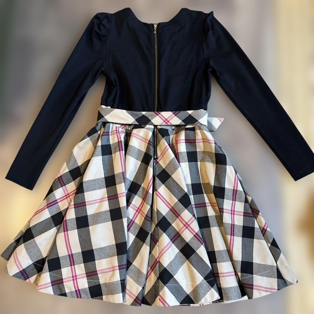 ケイトスペードニューヨーク柄ワンピース150センチ 卒業　入学