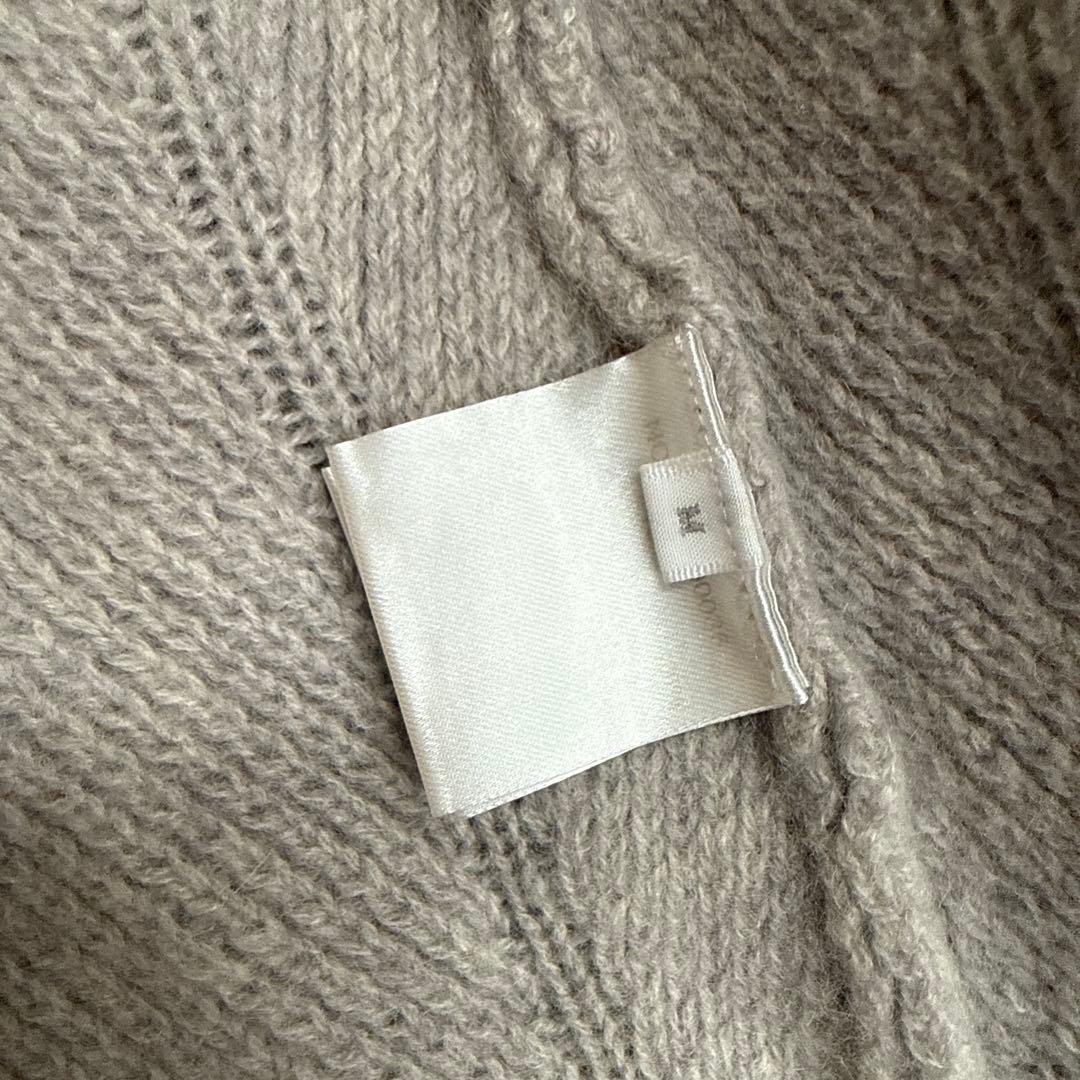 ロンハーマン　カシミアカーディガン Mサイズ ライトグレー