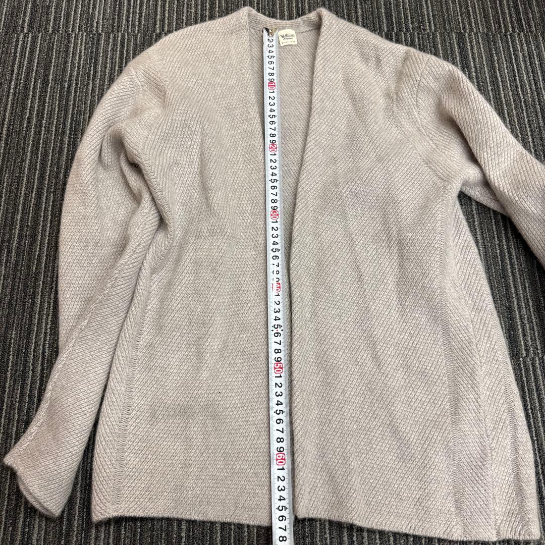 ロンハーマン　カシミアカーディガン Mサイズ ライトグレー