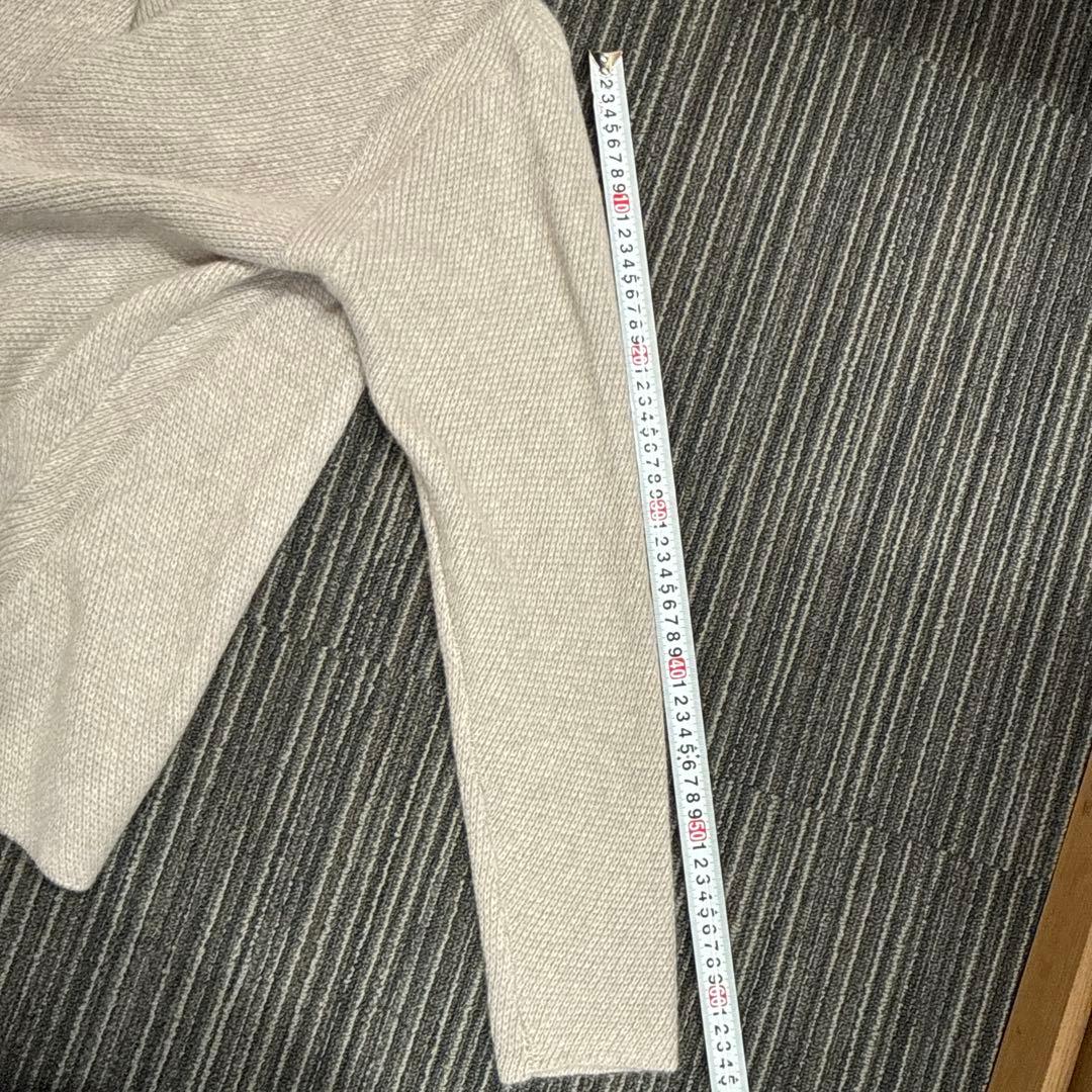 ロンハーマン　カシミアカーディガン Mサイズ ライトグレー