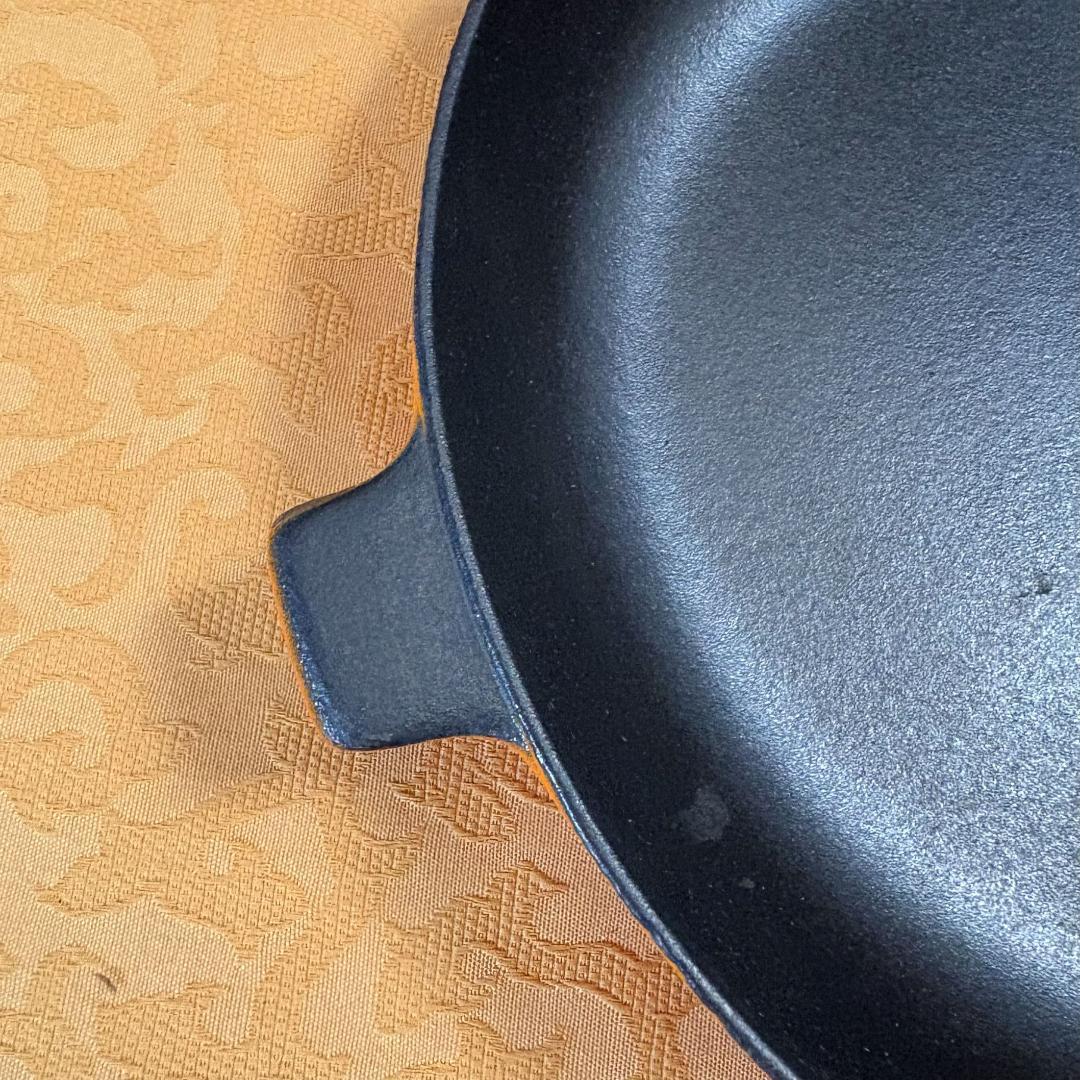 【レア】ヴィンテージ ル・クルーゼ オレンジグラデーションフライパン26cm