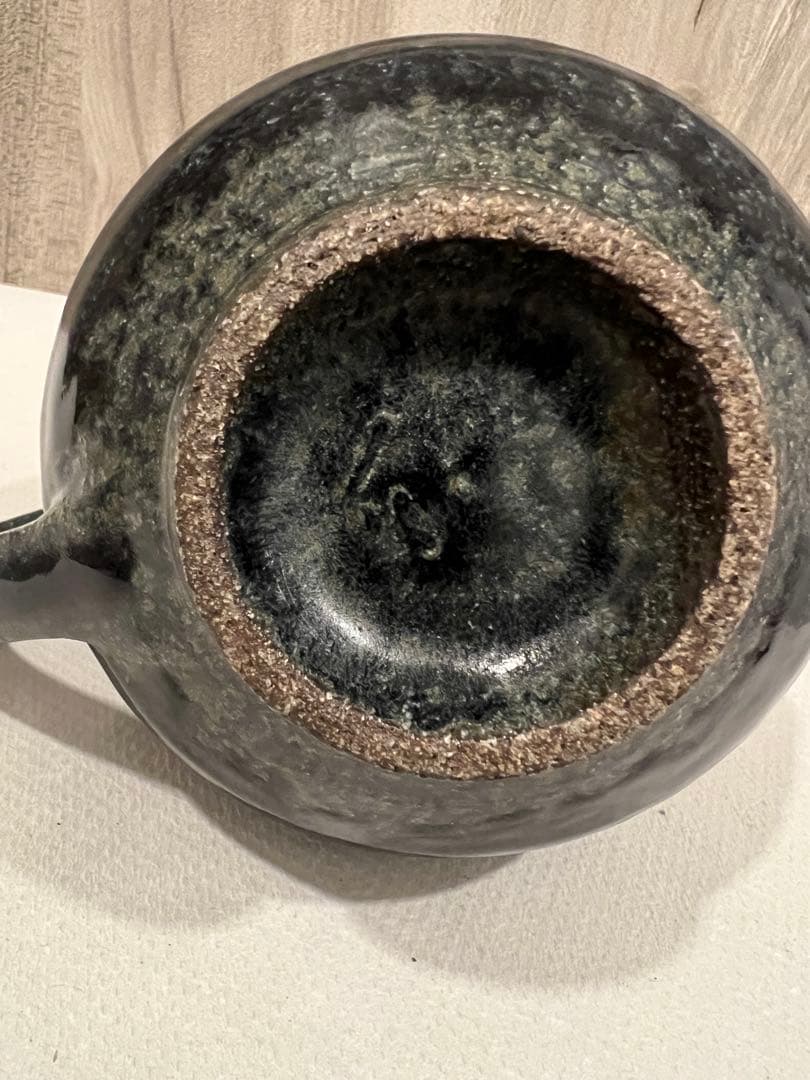 余宮隆　瑠璃釉　ポット　急須　新品未使用