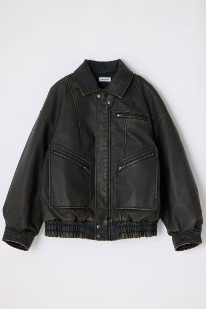 LAGUA GEM SCRATCH VINTAGE ブルゾン