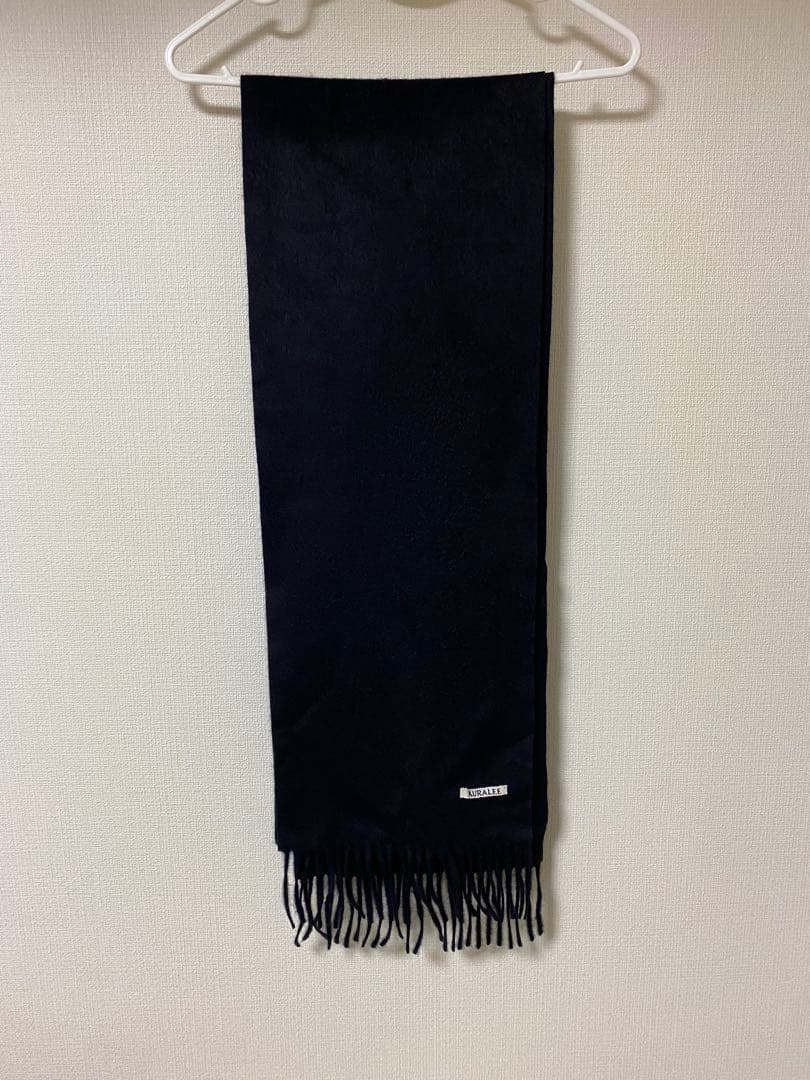 AURALEE カシミヤマフラー　23aw