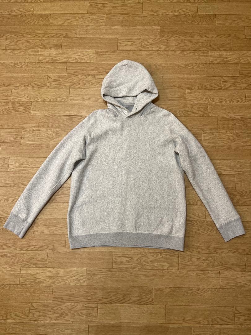 【シン】ブルーナボイン スタンディングパーカー グレー XL