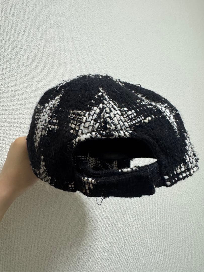 CHANEL ツイード キャップ L 美品