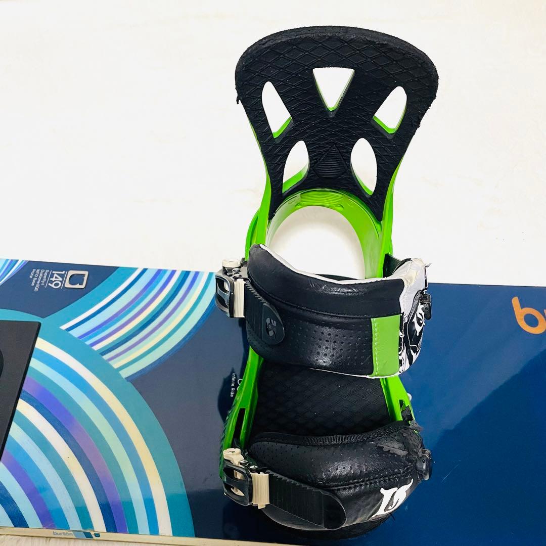 【早い物勝ち】burton スノーボード バインディングセット 149cm S