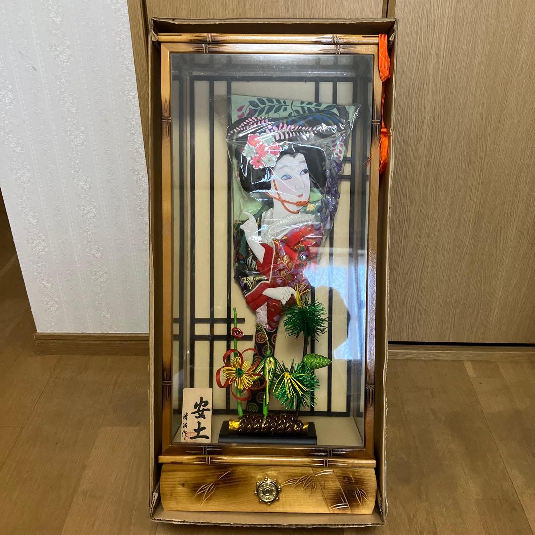 清浩作　羽子板　飾り　美品