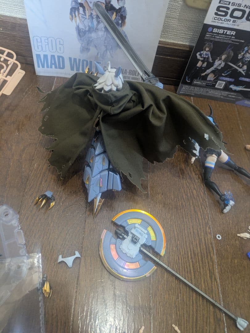 プラモデル 30ms ソウレイ　他　美少女系　美プラ　ジャンク　武器　完成品