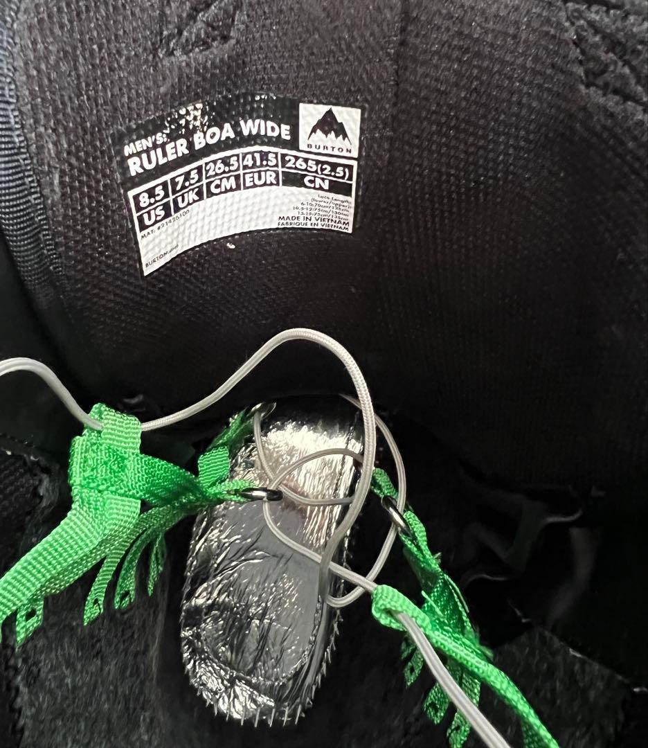 こ*ー様 BURTONブーツ Men's Ruler Boa Wide 23-2