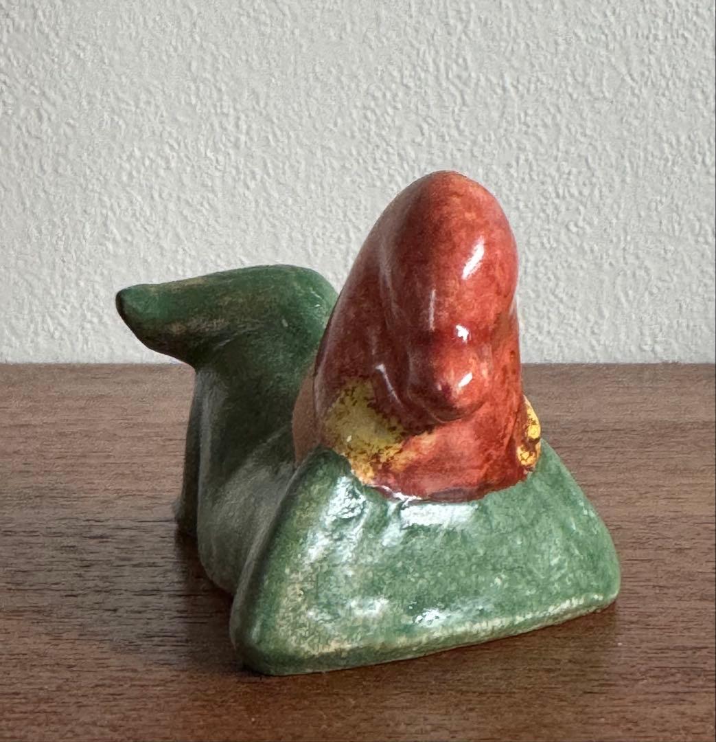 Lisa Larson　レイジートムテ/Lazy Tomte（緑）