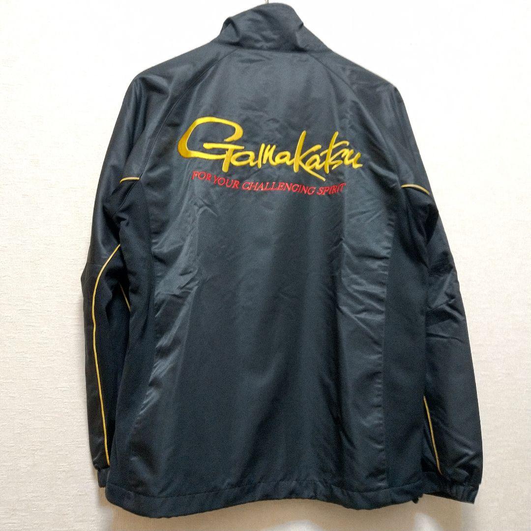 美品 Gamakatsu フルジップフィッシングジャケット 黒 Lサイズ