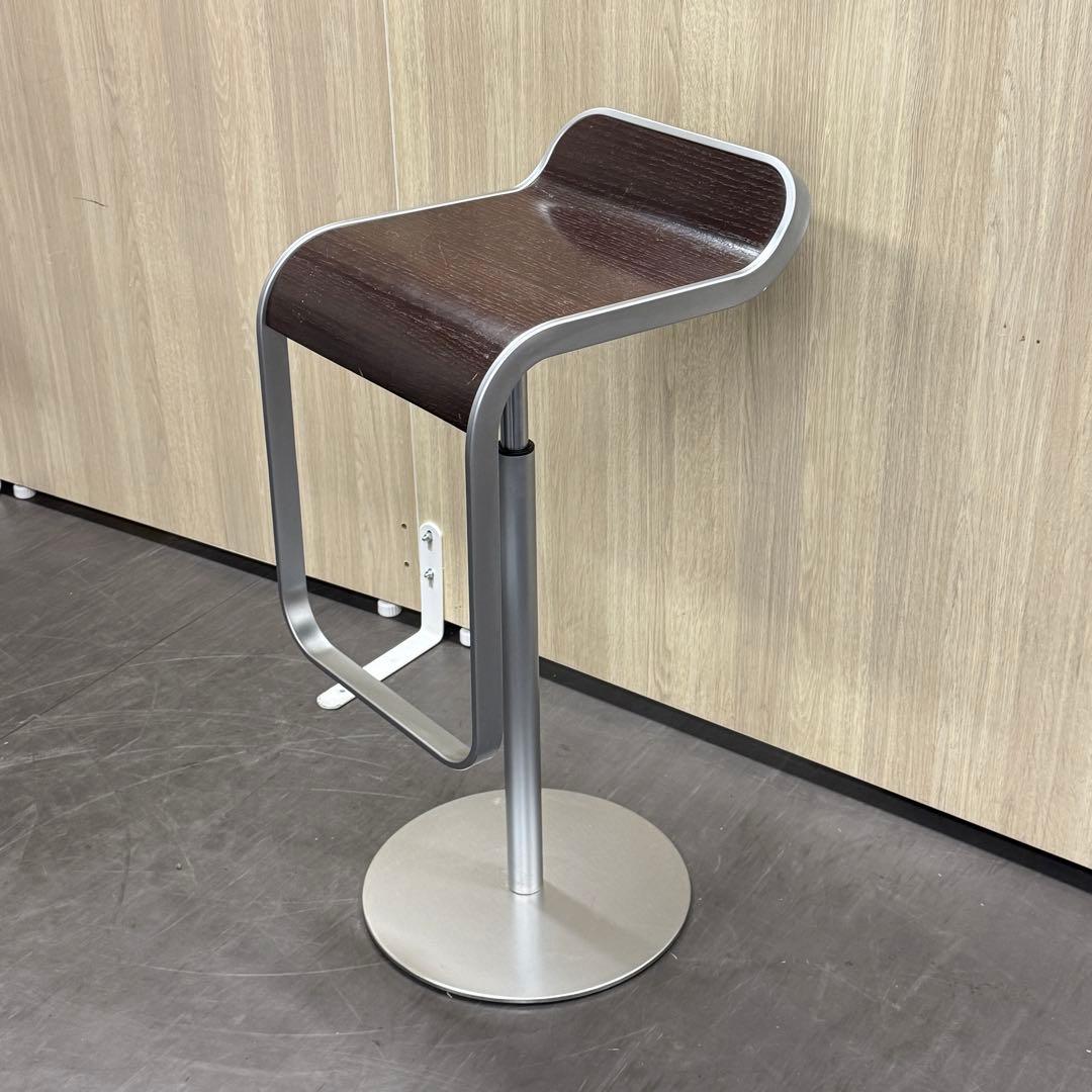 イタリア製 ラパルマ レム ハイスツール 板座 オーク突板