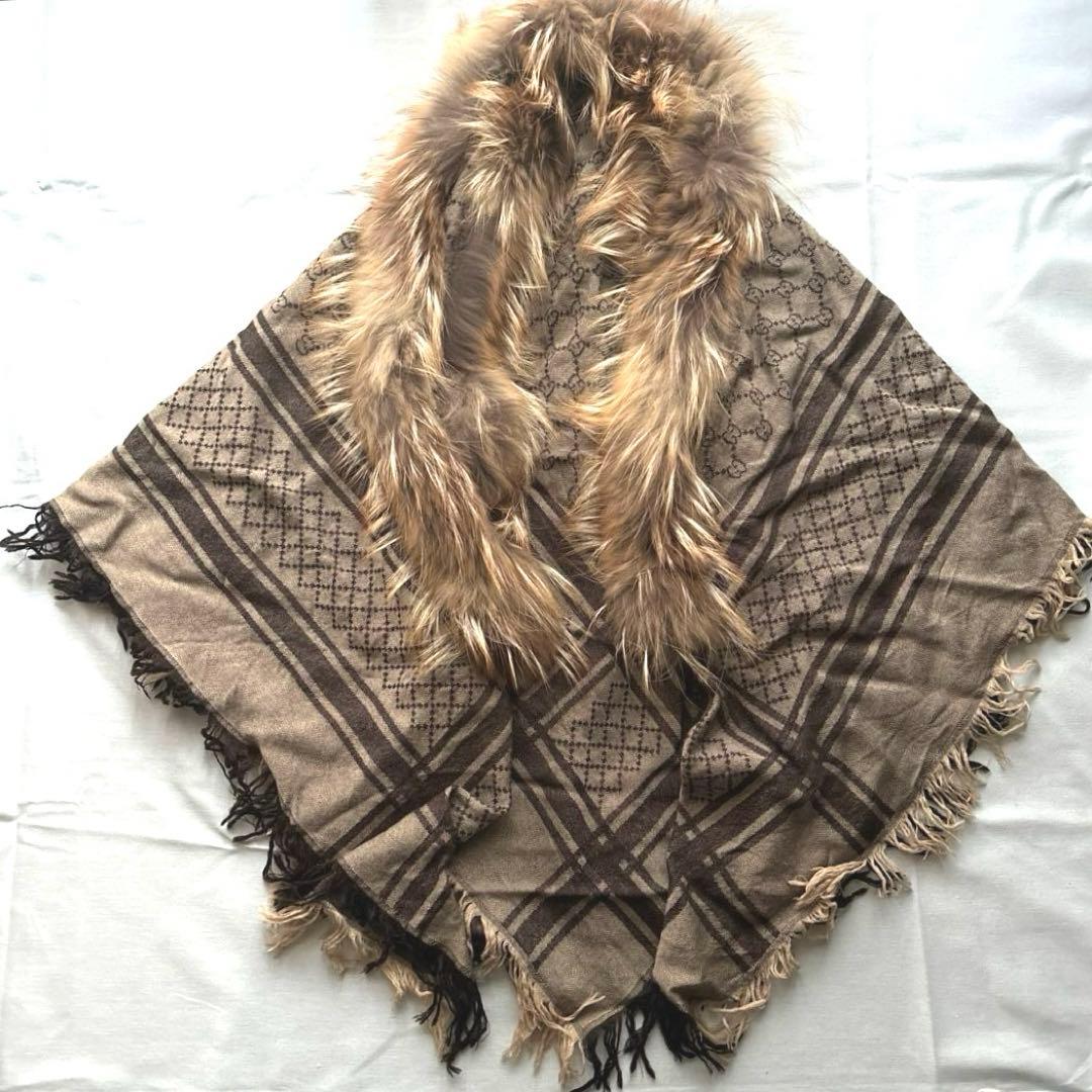 GUCCI フォックスファーストール