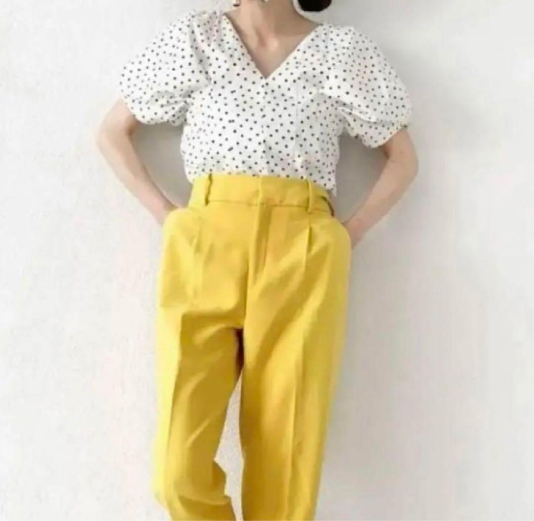 TSURU by MARIKO OIKAWA ドット柄半袖トップス　36 黒