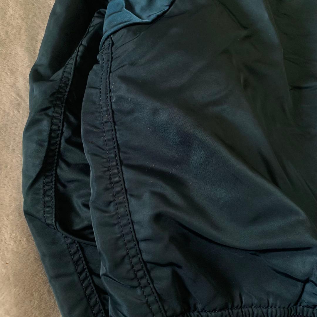 90s ALPHA MA-1フライトジャケット USA製 IDEAL XL 紺色