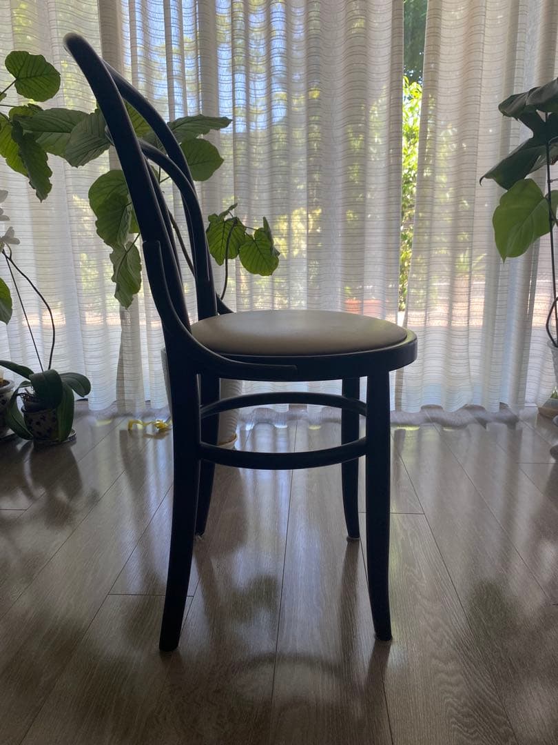 超美品　秋田木工 IDC大塚取扱 折り畳み ダイニングテーブル 楕円形