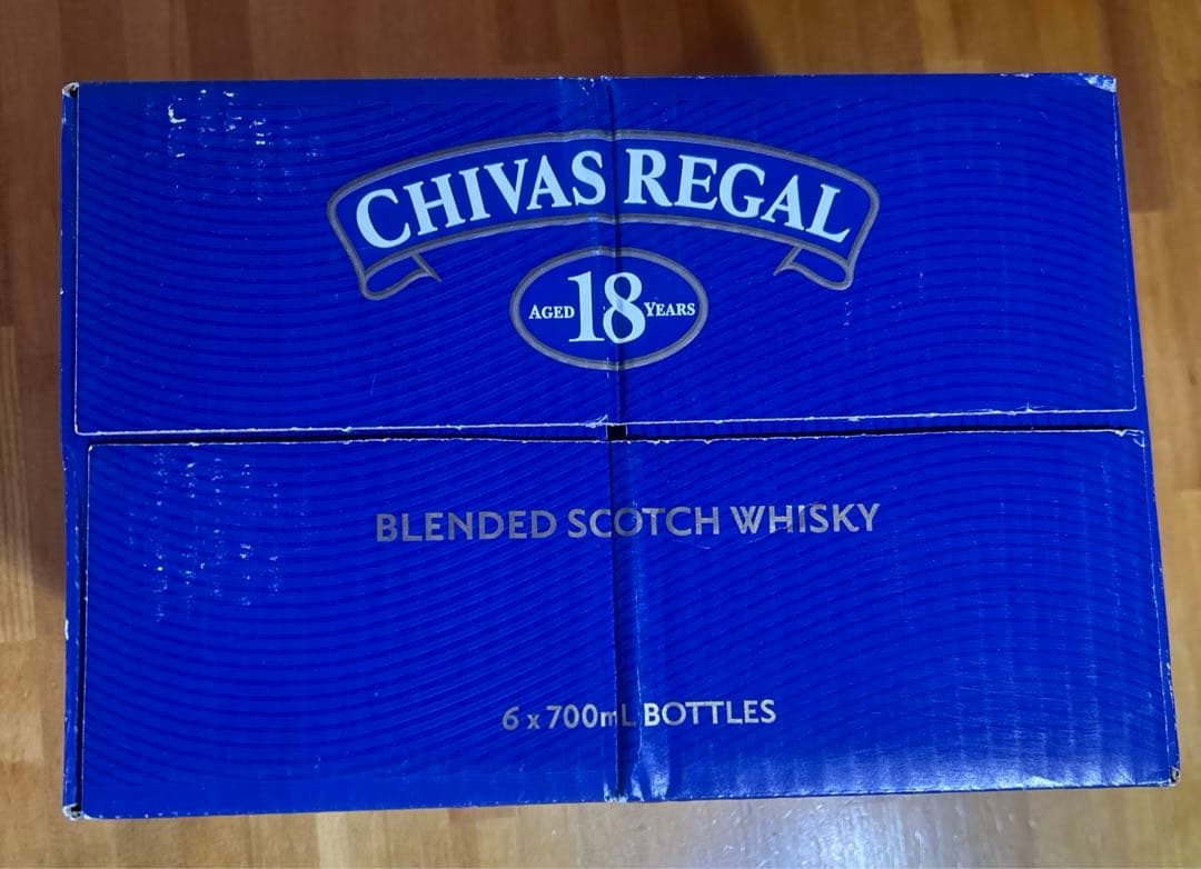 シーバスリーガル18年 1ケース6本　新品・未開封