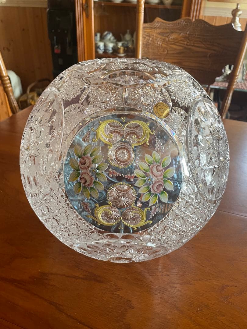 ボヘミアフラワーベース