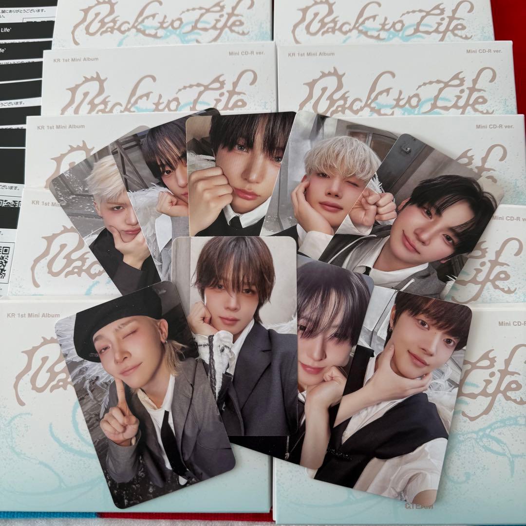 &TEAM Back to Life mini シリアル　未使用　10枚セット③