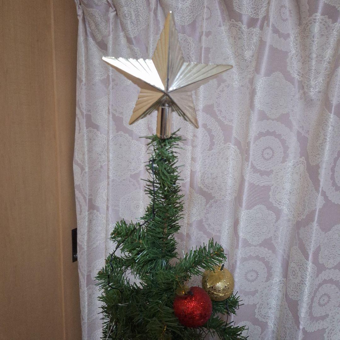 クリスマスツリー　 オーナメント　LEDライト　ガーランド付き　150センチ