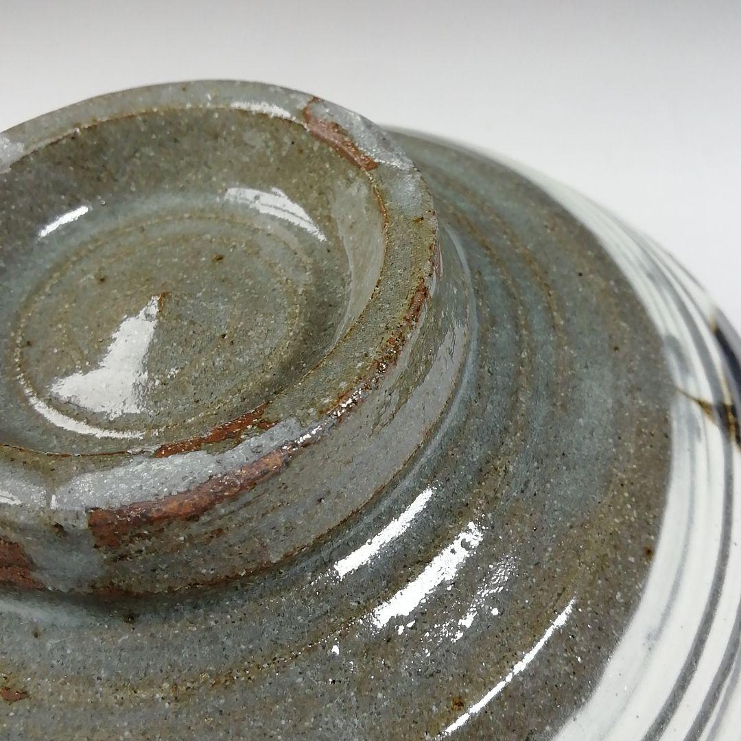 Ｔ５４９　茶碗　『絵刷毛目　茶碗』『楽山窯造』　共箱　抹茶碗　茶道具