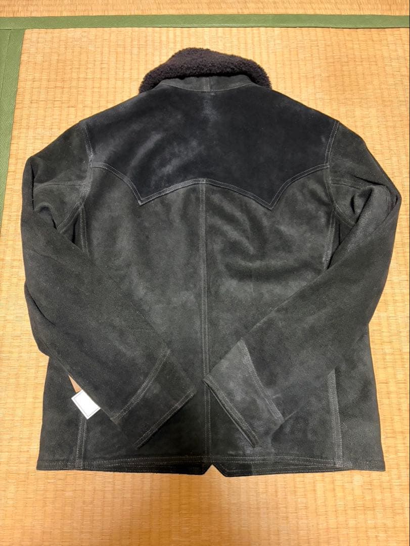 RRL ダブルアールエル シアリングカラー スエードウエスタンジャケット