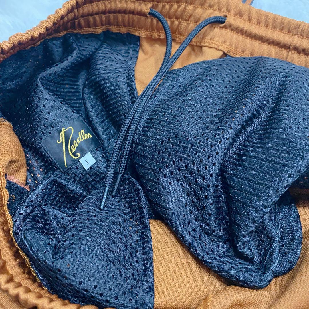 【岩﨑充洋様】ニードルス ジップド トラックパンツ ジャージ ブラウン Ｌ